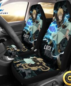 Black Clover Car Seat Covers Luck Voltia Black Clover Car Accessories Fan Gift 3D 1 yvxptx.jpg
