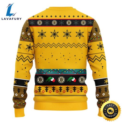 Boston Bruins Grinch Christmas Ugly Sweater