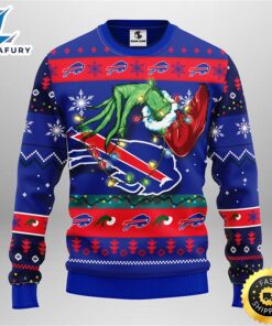 Buffalo Bills Grinch Christmas Ugly…