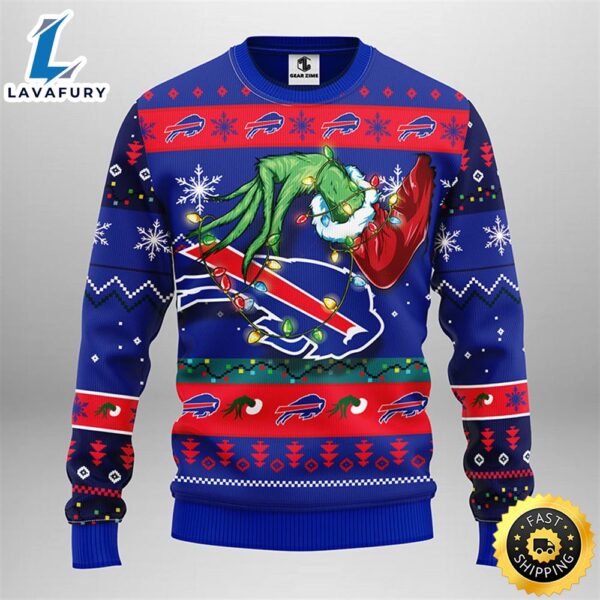 Buffalo Bills Grinch Christmas Ugly Sweater
