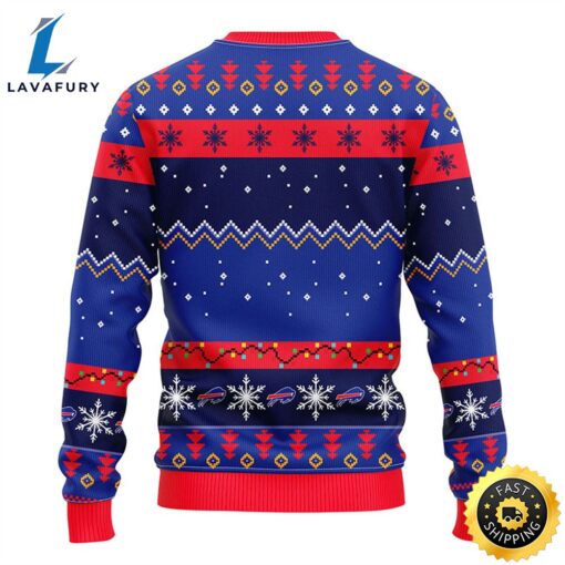 Buffalo Bills HoHoHo Mickey Christmas Ugly Sweater