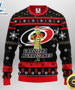 Carolina Hurricanes Funny Grinch Christmas…