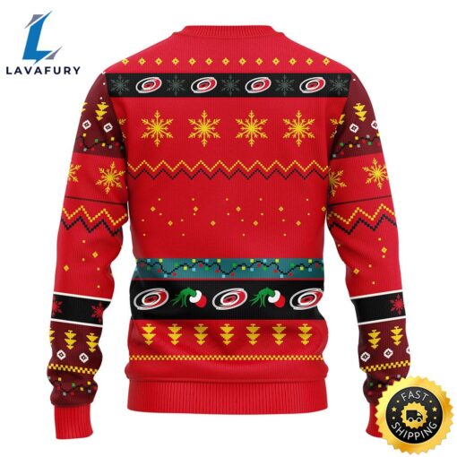 Carolina Hurricanes Grinch Christmas Ugly Sweater