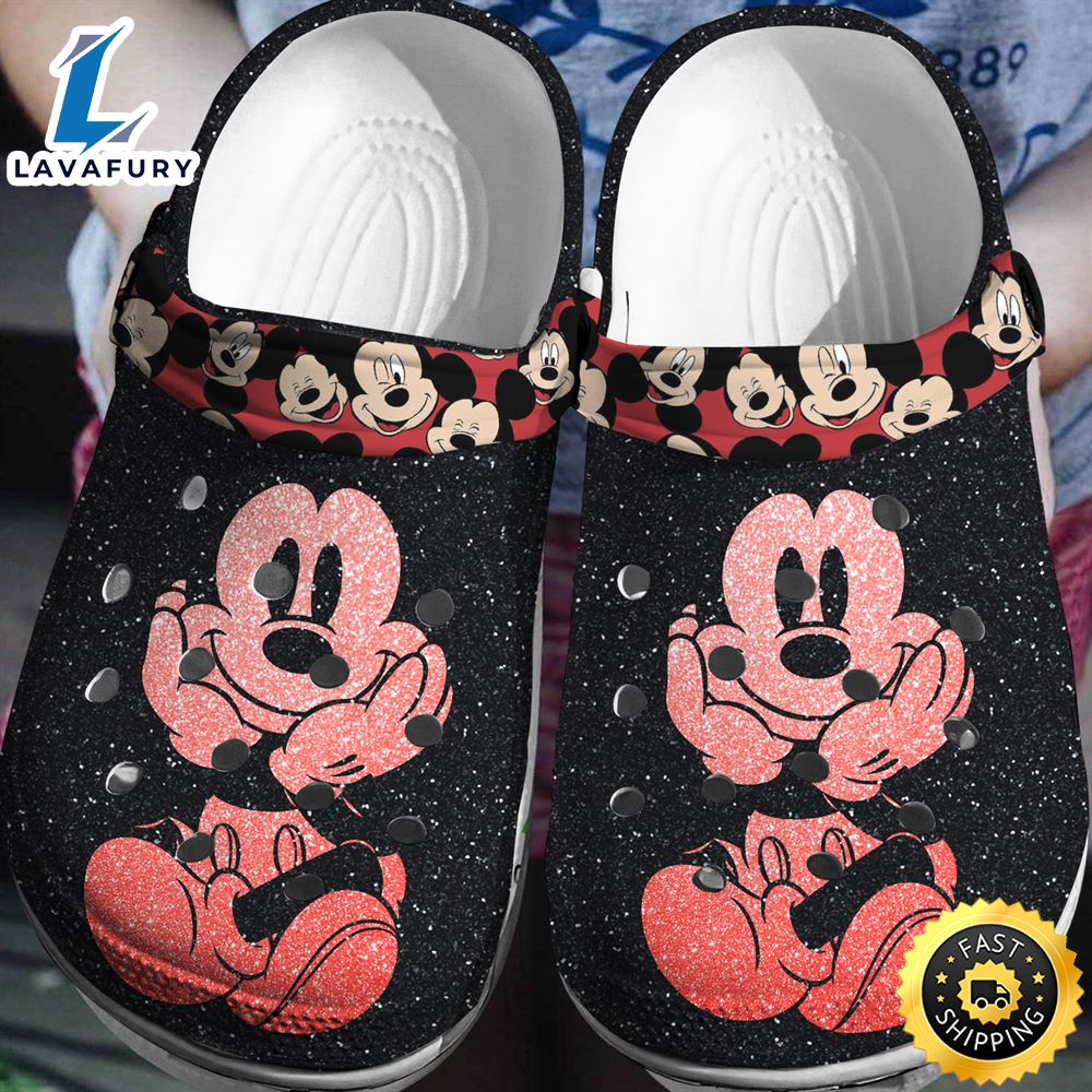 Personalized Mickey Minnie Crocs 3d Clog -Lavafury