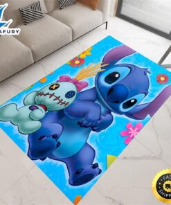 Cartoon Lilo & Stitch Carpet…
