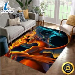 Charizard Fire Pokemon Area Rug…