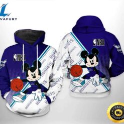 Charlotte Hornets NBA Mickey 3D…