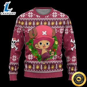 Chopper One Piece Anime Ugly Christmas Sweater