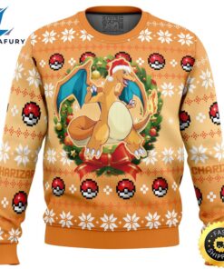 Christmas Charizard Pokemon Ugly Christmas…
