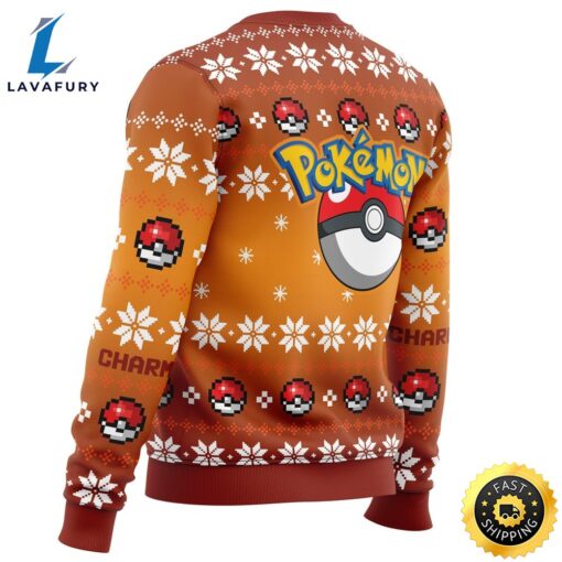 Christmas Charmander Pokemon Ugly Christmas Sweater