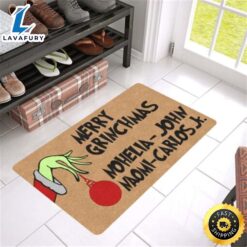 Christmas Doormat The Grinch