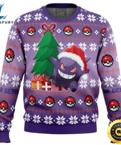 Christmas Gengar Pokemon Ugly Christmas…