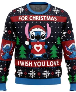 Christmas Love Stitch Ugly Christmas…