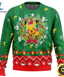 Christmas Pikachu Pokemon Ugly Christmas…