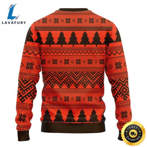 Cleveland Browns Minion Christmas Ugly Sweater