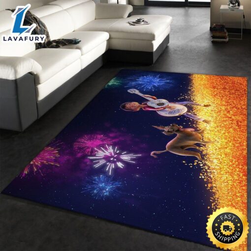 Coco Disney Rug  Custom Size And Printing