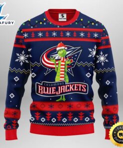 Columbus Blue Jackets Funny Grinch…