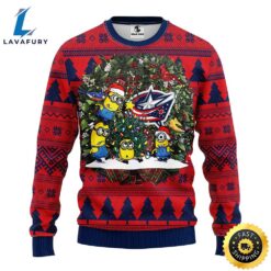 Columbus Blue Jackets Minion Christmas…