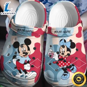 Custom Mickey Minnie 3d Clog Shoes