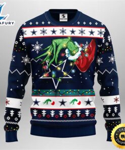 Dallas Cowboys Grinch Christmas Ugly…