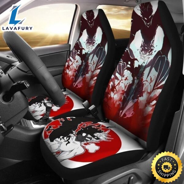 Demon Asta Black Clover Car Seat Covers Anime Fan Gift
