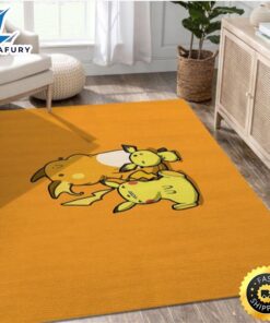 Derp Pokemon Collection Video Game Area Rug Area Bedroom Rug