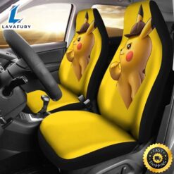 Pokemon Detective Pikachu Car Seat Covers Universal