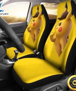 Detective Pikachu Car Seat Covers Universal 1 vnu2dr.jpg