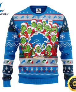 Detroit Lions 12 Grinch Xmas…