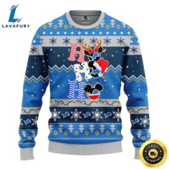 Detroit Lions HoHoHo Mickey Christmas…