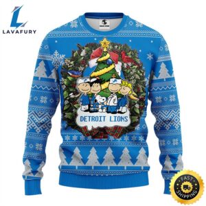 Detroit Lions Snoopy Dog Christmas…
