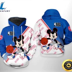 Detroit Pistons NBA Mickey 3D…