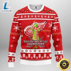 Detroit Red Wings Funny Grinch…