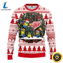 Detroit Red Wings Minion Christmas…