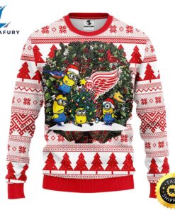Detroit Red Wings Minion Christmas…