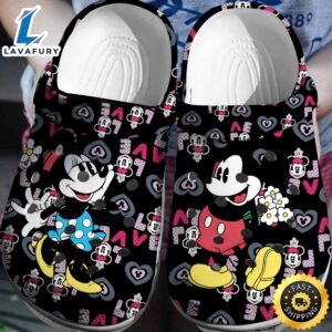 Disney Duo Delight Mickey Minnie 3d Clog Shoes