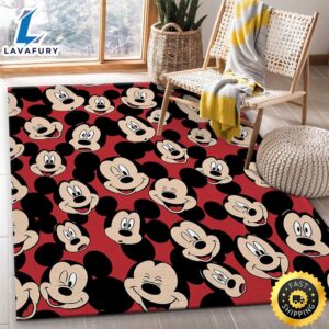 Disney Mickey Mouse Rug  Custom Size And Printing