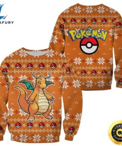 Dragonite Pokemon Ugly Sweater