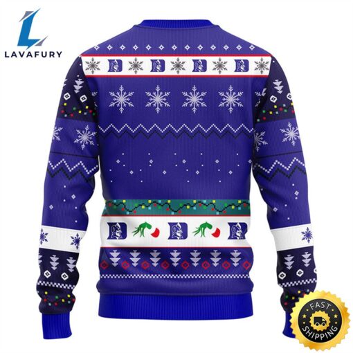 Duke Blue Devils Grinch Christmas Ugly Sweater