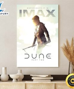 Dune Part Two (2023) Imax Movie Poster Canvas