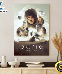 Dune Part Two (2023) Imax Poster Canvas