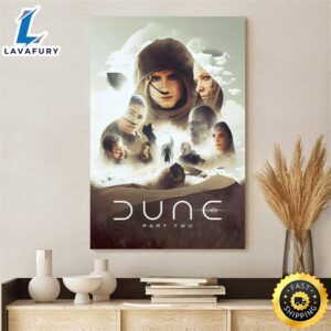 Dune Part Two (2023) Imax Poster Canvas