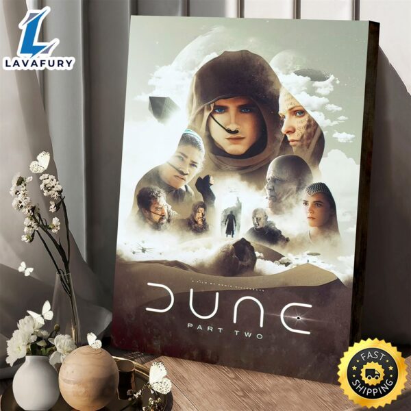 Dune Part Two (2023) Imax Poster Canvas