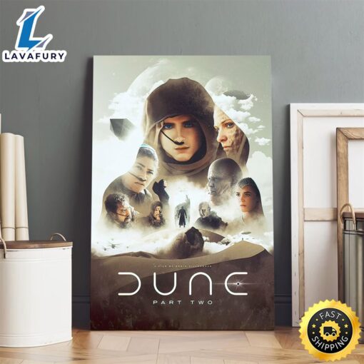 Dune Part Two (2023) Imax Poster Canvas