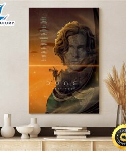 Dune Part Two Movie 2023 Poster Canvas