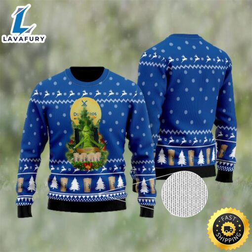 Dutch Bros Grinch Snow Ugly Christmas Sweater