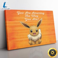 Eevee Amazing Pokemon Canvas Print…