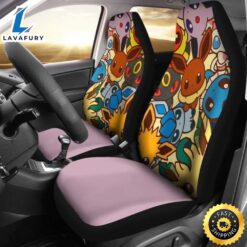 Eevee Pokemon Car Seat Covers…