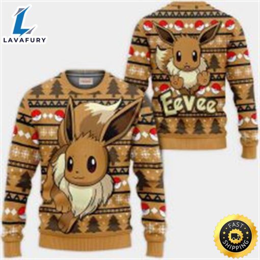 Eevee Pokemon Ugly Sweater