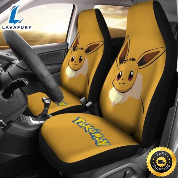 Eevee’s Cute Pokemon Car Seat Covers